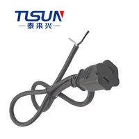 UL1-15R Amerikanischer Zweipoliger Stecker SJTW2 X18AWG Feuchtigkeitsbeständig