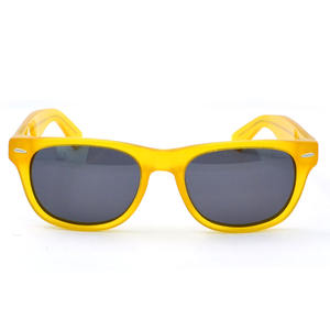 Gafas de Sol Unisex de Acetato de Alta Calidad, Montura de Acetato Hecha a Mano en Amarillo Gelatina, Gafas de Sol Polarizadas Antideslumbrantes de Moda - Product Image 2