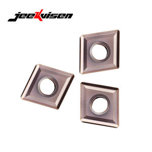 Plaquettes de tournage de précision CNMG120404-MS JA115P, plaquettes de coupe, plaquettes de rupture, tours CNC - Product Image 3