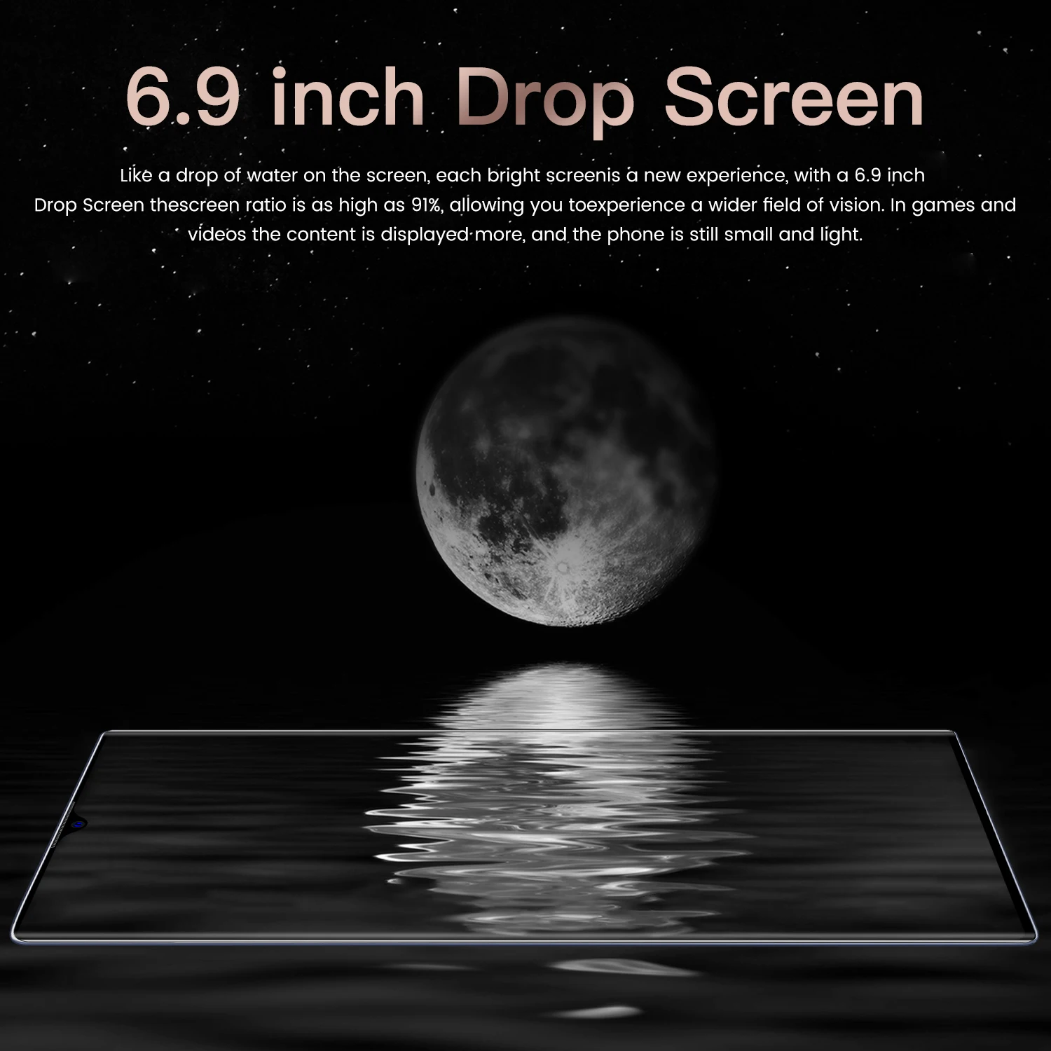 2022 Newest Note30+ 12GB 512GB Smartphone 6.9 Inch AMOLED Screen Android10.0 Smartphone red mi Fingerprint Unlocked Mobile Phone