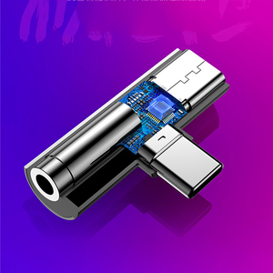 <span class=keywords><strong>Adaptateur</strong></span> de câble USB-C Type C OTG 2-en-1 2026 pour convertisseur audio et chargeur d'<span class=keywords><strong>écouteur</strong></span>s/casques - Product Image 5