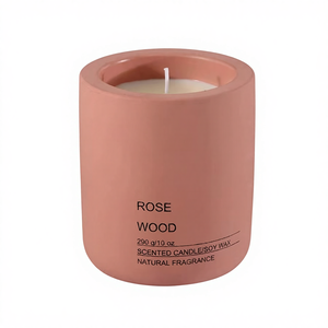 أوعية شموع سيراميكية ملونة بتصميم نورديك مخصصة بالجملة، أوعية شموع فارغة، أدوات، أوعية شموع معطرة مخصصة راقية - Product Image 1