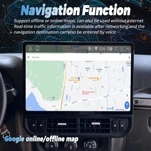 Autoradio tactile 16,8 pouces pour Jeep Wrangler 2011-2017 avec CarPlay, GPS, lecteur vidéo, unité centrale multimédia, système d'exploitation Android, garantie 1 an - Product Image 2