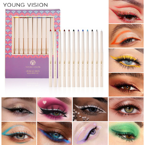 ยังวิชั่น ครีม เจล อายไลเนอร์กันน้ำ ชุด 12 ชิ้นสำหรับแต่งหน้ารอบดวงตา - Product Image 1