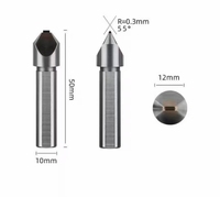 Broyeur à 3 points Stylo d'habillage Diamond Roller Dressing Diamond Commode diamantée à pointes multiples