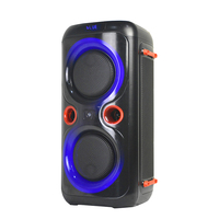   Haut-parleur Bluetooth TWS portable professionnel double 6,5 pouces avec subwoofer pour DJ et karaoké (modèles 1000, 300, 310, 200, 100)