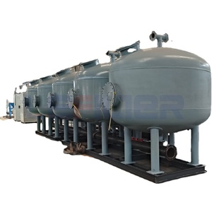 Système <span class=keywords><strong>de</strong></span> filtration multimédia à haut débit avec contrôle automatique PLC - Product Image 1