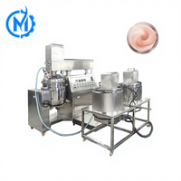 Homogénéisateur mélangeur cosmétique sous vide à cisaillement élevé automatique 5L 50L 100L 300L 500L avec agitateur et cuve de mélange