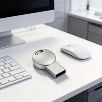 Clé USB 2.0 en métal FD1032 de haute qualité, 4 Go à 32 Go, garantie de 2 ans, économique, pour détaillants et entreprises d'import-export