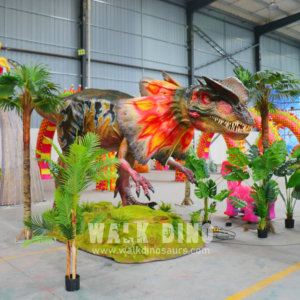 Dinosaure Dicryosaurus Animatronique Métallique Réaliste de 6M, Taille Naturelle, pour Jardin, Aéroport, Garderie, École, Thème Jurassic - Product Image 2