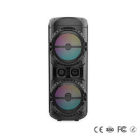 Sistema de Sonido Inalámbrico para Cine en Casa de 600W, 5.0, con Luces Intermitentes, Micrófono, Karaoke, Multimedia, para Computadora