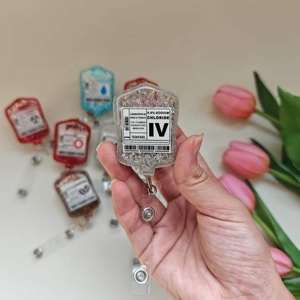 Divertenti Porta Badge Retrattili con Clip <span class=keywords><strong>per</strong></span> Infermieri, Porta Tessere con Clip a Coccodrillo, Regali e Accessori <span class=keywords><strong>per</strong></span> Medici e Operatori Sanitari - Product Image 4