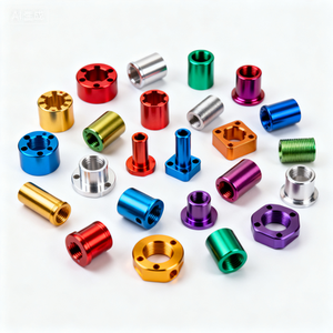 Elementi di Connessione Meccanici in Lega di Alluminio Lavorati con Fresatura CNC a 5 Assi di Precisione, Multi-Specifiche - Product Image 1