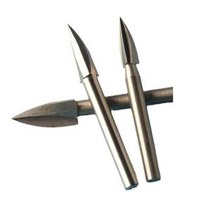 High Speed Steel Engraving Cutter Three Edged Pointed Knife For Wood Carving Milling <b>Tool</b> Bright Finish Manual <b>Cutting</b> - Product Image 1