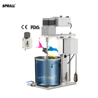 Mélangeur de liquides chimiques, de peinture, de détergent, de shampooing, de résine liquide, moteur électrique industriel SPRALL