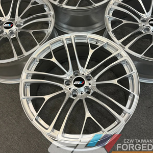 Cerchi in Lega di Alluminio Forgiati Personalizzati <span class=keywords><strong>FS</strong></span> Cromati PVD Lucidati 15-26 Pollici 5x108/114.3/135/165.1 6x135/140/150 8x170 Spazzolati 4 Pezzi EZW - Product Image 3