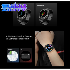 นาฬิกาสมาร์ทวอทช์หน้าจอ AMOLED วัดอัตราการเต้นของหัวใจ รองรับการโทรผ่านบลูทูธ ขนาด 1.43 นิ้ว นาฬิกาสมาร์ทวอทช์สำหรับผู้ชาย <span class=keywords><strong>มา</strong></span>ตรฐานกันน้ำ IP68 - Product Image 4