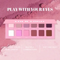 Fabricants de cosmétiques, maquillage en marque privée, OEM, vente en gros, fard à paupières rose, fard à paupières hautement pigmenté, palette de fards à paupières