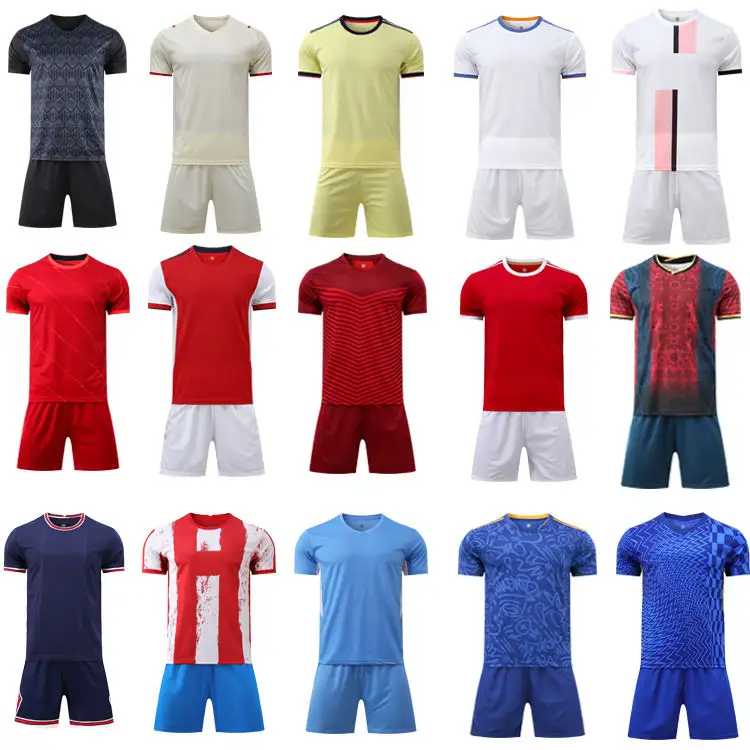 Maglia della squadra di calcio giovanile uniformes de soccer veneziana set maglia da calcio in Thailandia personalizzata