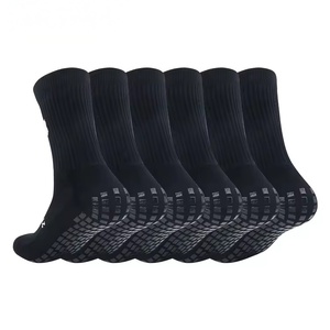 Chaussettes de football en coton et nylon, avec logo personnalisé OEM, demi-éponge, coussinées, haute qualité, pour hommes et femmes - Product Image 3
