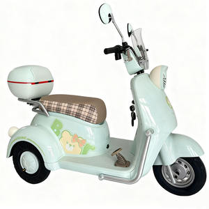 Holladay Hoge Kwaliteit 50Km Bereik Per Vermogen <span class=keywords><strong>3</strong></span> Wielen Elektrische Scooter Instelbare Snelheid Met Achterste Laadbak Elektrische Driewieler - Product Image 4