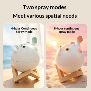 Creative Gifts 7-Color <strong>LED</strong> Atmosphere <strong>Light</strong> Ultrasonic Humidifier Silent Spray Air Aromatherapy <strong>Diffuser</strong> for Bedroom Office - Product Image 4