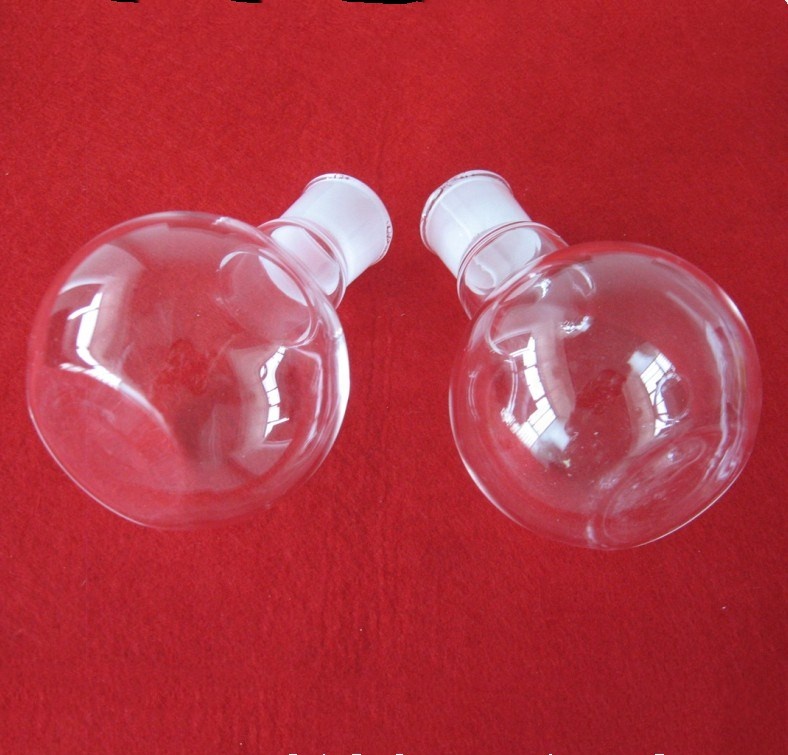 Стандартная прозрачная Кварцевая колба с заземляющей шеей