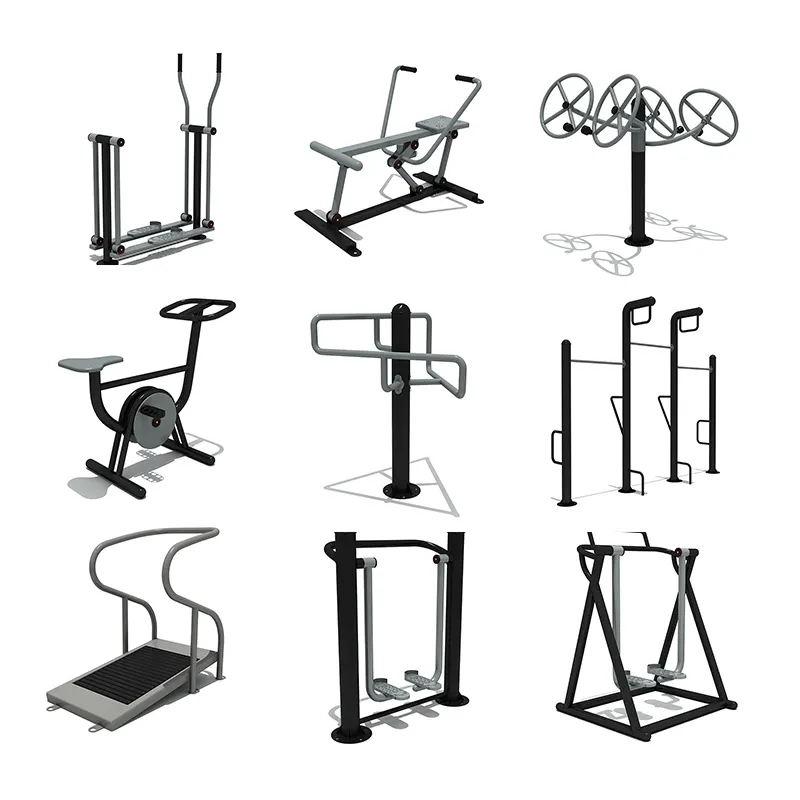 Hochwertige Erwachsenen-/Kinderstrainings-stark-Gym-Ausrüstung Outdoor-Fitnessausrüstung verzinktes Stahlrohr für den Großhandel