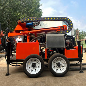 SM200トラッキングモバイルとポータブル水井戸掘削リグセール - Product Image 1