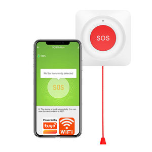 Botón de Emergencia SOS con WiFi TY-J02, Sensor de Alarma para Niños y Ancianos, Interruptor de Ayuda de Emergencia, Control Remoto por Aplicación Tuya Smart Life - Product Image 1