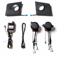 Kit d'enceintes tweeter à levage automatique avec éclairage d'ambiance et klaxon aigus escamotable pour tableau de bord Toyota Camry 8ème génération