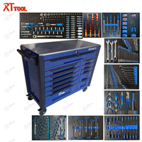 Ensemble d'outils manuels OEM de 473 pièces avec mallette rigide et armoire d'atelier à roulettes à 12 tiroirs