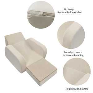 2 в 1, мягкий складной детский диван, кресло для детской комнаты, мини-диван-кровать, детская плюшевая подушка, детский диван, диван - Product Image 4