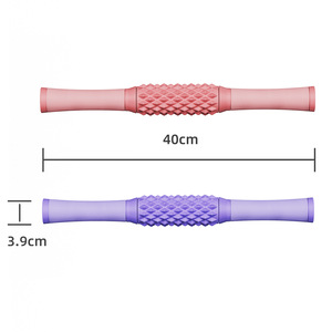 Tongkat Pijat Torsi Berkualitas Tinggi dengan Roda Berputar untuk Relaksasi Otot, Latihan Pergelangan Tangan, dan Terapi Fisik - Product Image 2
