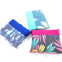 Wholesale Luxury Beach Towels Soft Lightweight Sand-Free Custom Candy-Themed Logo Striped Dry Fast Soft Beach Towel