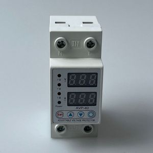 เครื่องป้องกันไฟกระชากดิจิตอล Kecn 40A ปรับค่าได้ ป้องกันไฟเกินและไฟตก สำหรับเครื่องใช้ไฟฟ้าภายในบ้าน - Product Image 2