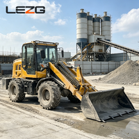 China-Fabrik LEZG 4WD Teleskopradlader Kompakter Diesel-Teleskoplader CE-zertifiziert für Baustellenarbeiten