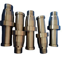 Inserts filetés de précision, inserts de moule, noyaux filetés, noyaux de taraudage, tiges pour moules de bouchons de bouteilles H13/SKD61 ±0.01mm Filetage