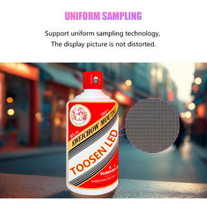 حجم مخصص النبيذ الاحمر البيرة فحم الكوك زجاجة شكل فرعي AdvertisingP2 أدى عرض اللعب فيديو زجاجة حلقة فريدة الإبداعية شاشة مكعب - Product Image 3