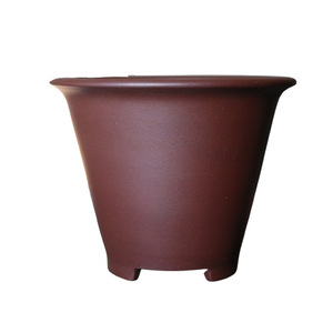 Maceta de Arcilla Morada, Maceta Cónica Redonda para Orquídeas, Maceta de Escritorio para Bonsái, Estilo Chino - Product Image 5