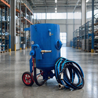 Machine de sablage portable 37W, poids 250 kg, garantie 1 an