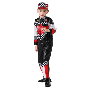 Disfraz de <span class=keywords><strong>conductor</strong></span> de carreras, juego de rol, vestido profesional, modelo de fiesta de Halloween, fotografía, disfraz de actuación en escenario - Product Image 1
