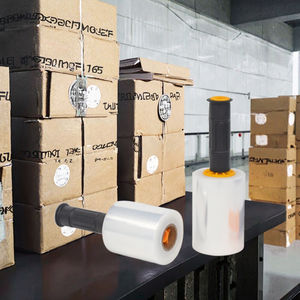 Paquete de 2 Rollos de Film Estirable Manual de 5 Pulgadas, 1000 Pies, Calibre 80, Resistente a la Humedad, 30 cm de Ancho, Resistencia Industrial - Product Image 3