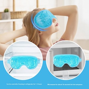 Maschera rinfrescante per gli occhi più venduta per ridurre la pressione intraoculare. Cuscinetti Oculari per Impacchi Freddi e Caldi per Alleviare l'Affaticamento degli Occhi - Product Image 3