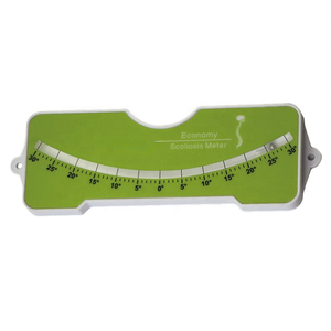 Herramienta de medición de escoliosis profesional de 0 a 30 grados, medidor de prueba, regla de columna vertebral de nivel de bola de Metal - Product Image 5