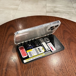 เคสโทรศัพท์ iPhone 16 11Pro <span class=keywords><strong>12Pro</strong></span> เครื่องบินโปร่งใสลายเครื่องบินสีดำ - Product Image 6