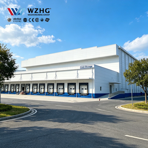 Entrepôt frigorifique préfabriqué à haute efficacité en acier Q355b, service complet, installation rapide, pour les promoteurs immobiliers - Product Image 1