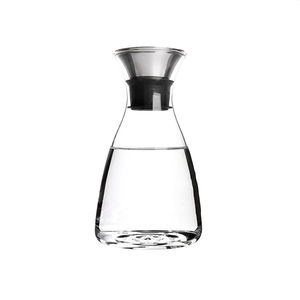 Pichet en verre d'eau chaude avec filtre personnalisé avec passoire - Product Image 5