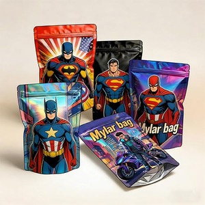 Custom Printed Child <strong>Proof</strong> 454g 1lb Large Mylar Herb <strong>Bag</strong> Zip Lock <strong>Smell</strong> <strong>Proof</strong> 16oz 1 Pound Stand up Space Mylar <strong>Bag</strong> - Product Image 3