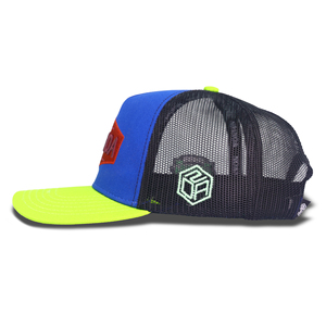 Tcap China Curved Bill Custom Made Cotton 3d Embroidered Trucker Cap Mesh <b>Hat</b> - Product Image 3